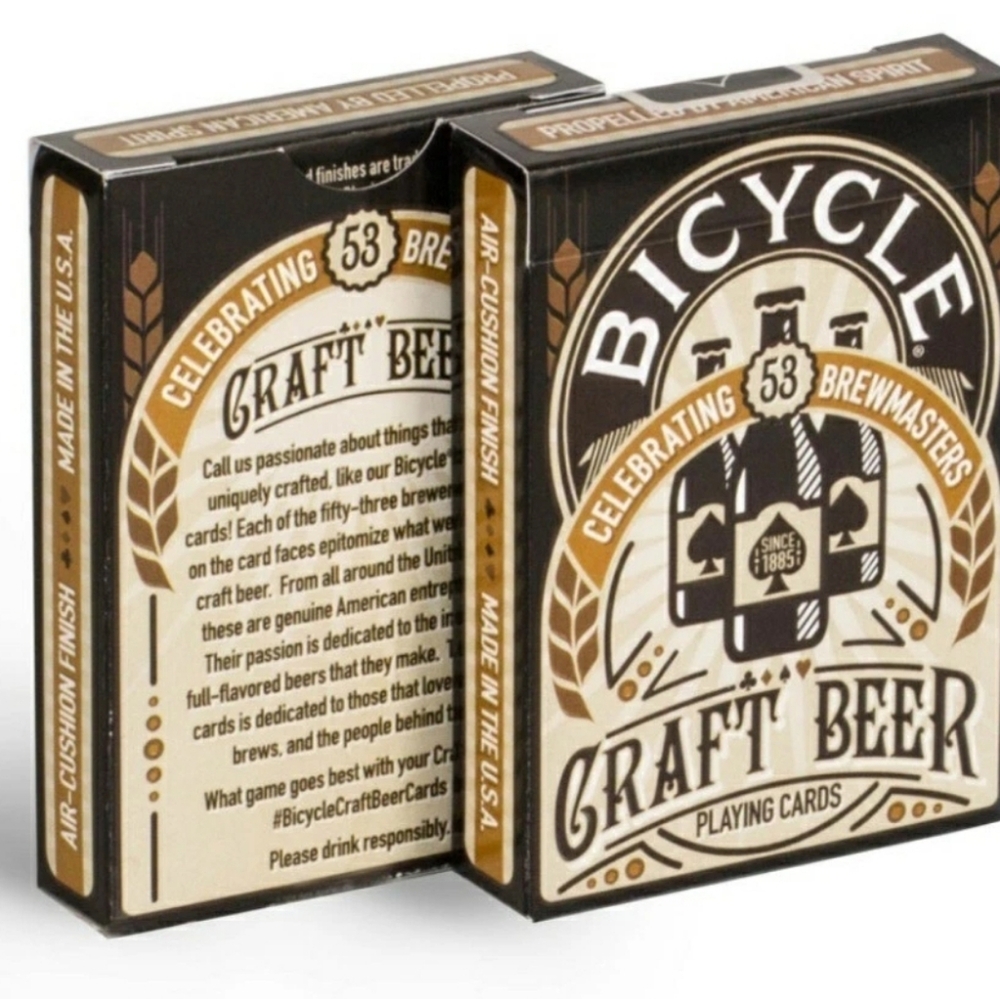 Bicycle Craft Beer Playing Cards NWT